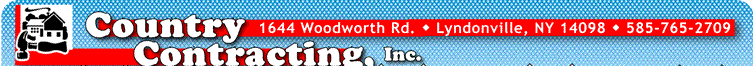 Country Contracting, Inc., Lyndonville, NY